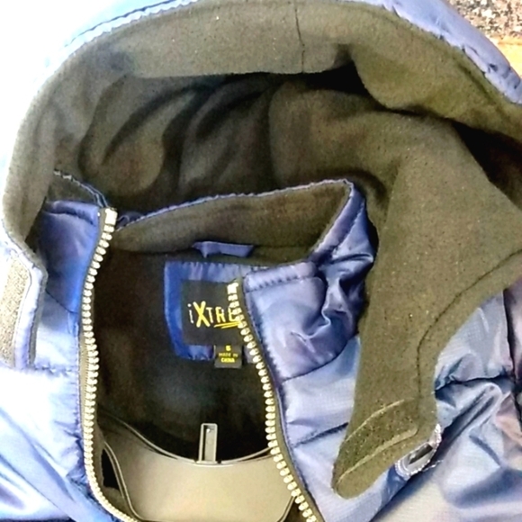 XTREME NAVY BLUE HOODED PUFFER COAT SIZE 5 NWT - Picture 5 of 7